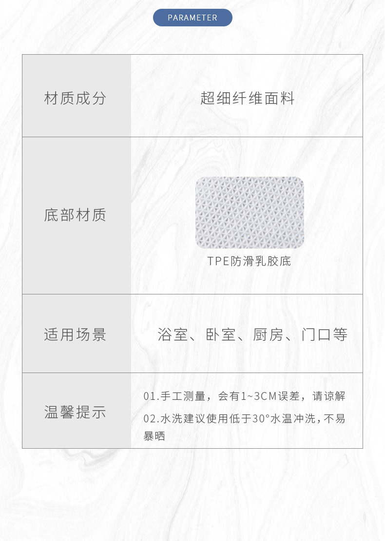 浴室垫详情页